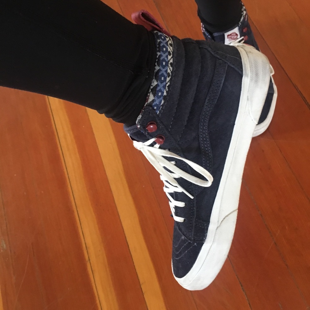 Navy Blue VANS Classic High Top